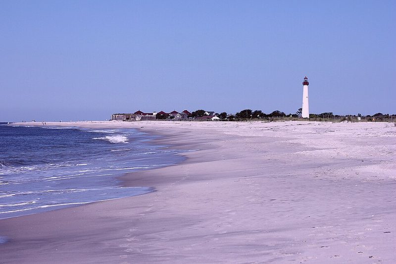 Cape May Point at the mouth of Delaware Bay, New Jersey