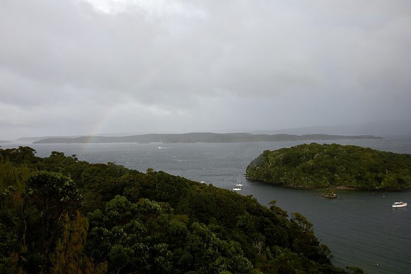 Ulva Island in Paterson Inlet off Stewart Island