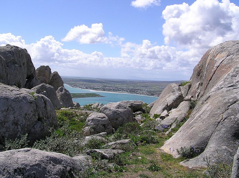 Langebaan Lagoon in West Coast National Park, Western Cape