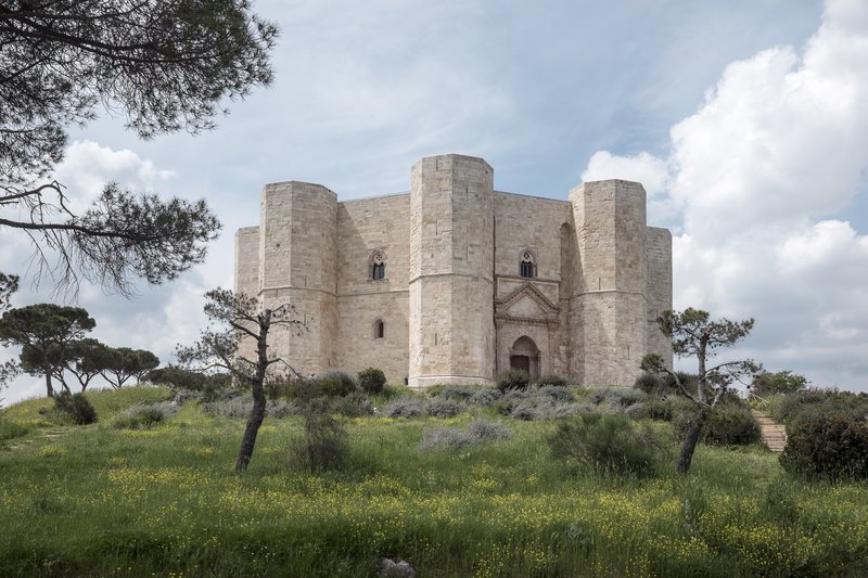 Castel del Monte's octagonal fortress in Andria