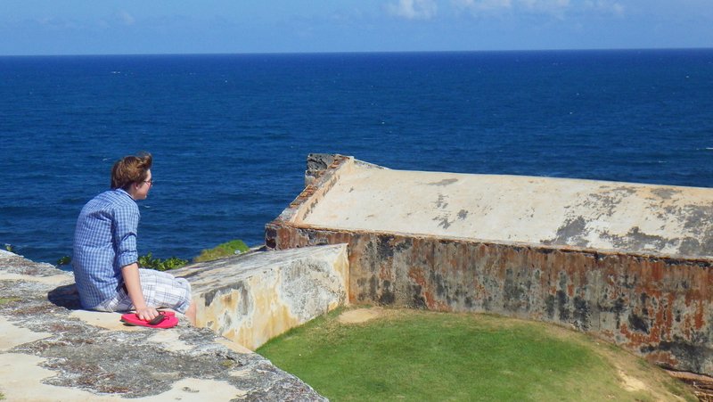 Castillo San Felipe del Morro overlooking the Atlantic