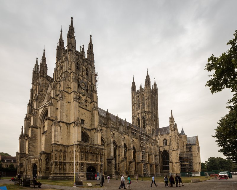 Canterbury Cathedral's Gothic exterior, Canterbury