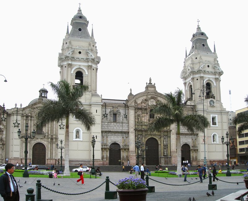 Cathedral of Lima on Plaza Mayor
