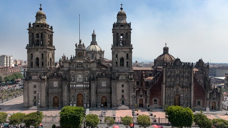 The Metropolitan Cathedral of Mexico City