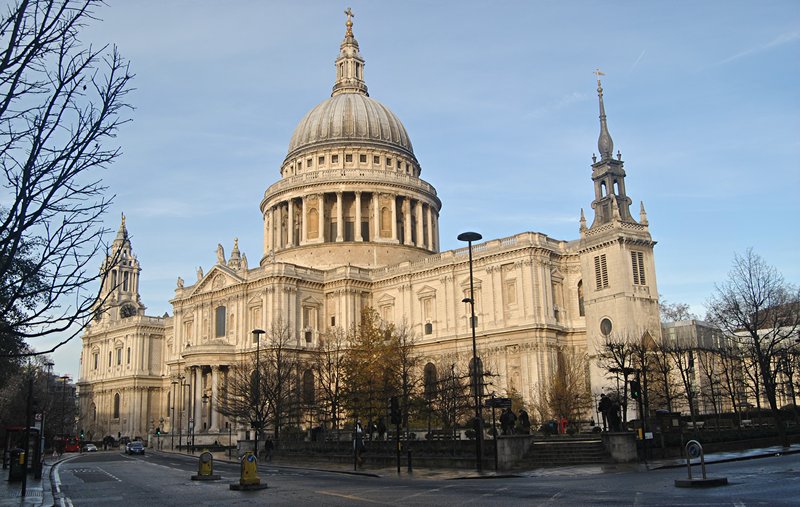 St. Paul's Cathedral and its great dome, London