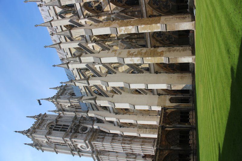 Exterior of Westminster Abbey, London