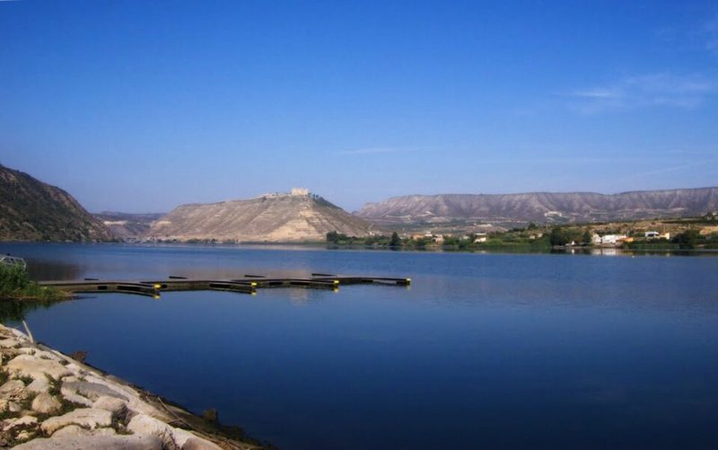 The Mequinenza reservoir on the Ebro, known locally as the Mar de Aragón