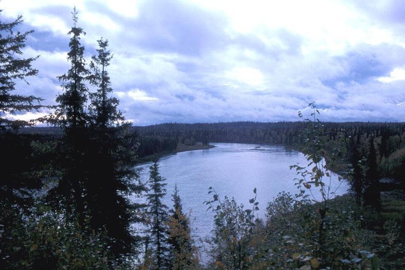 The Kenai River on the Kenai Peninsula, Alaska