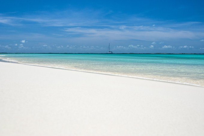 Cayo Crasquí in the Los Roques archipelago, Venezuela