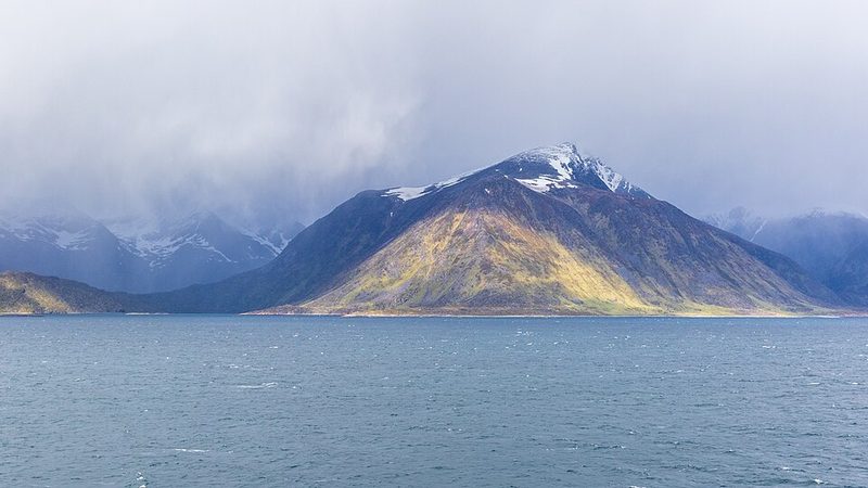 The island of Sørøya in Finnmark, northern Norway