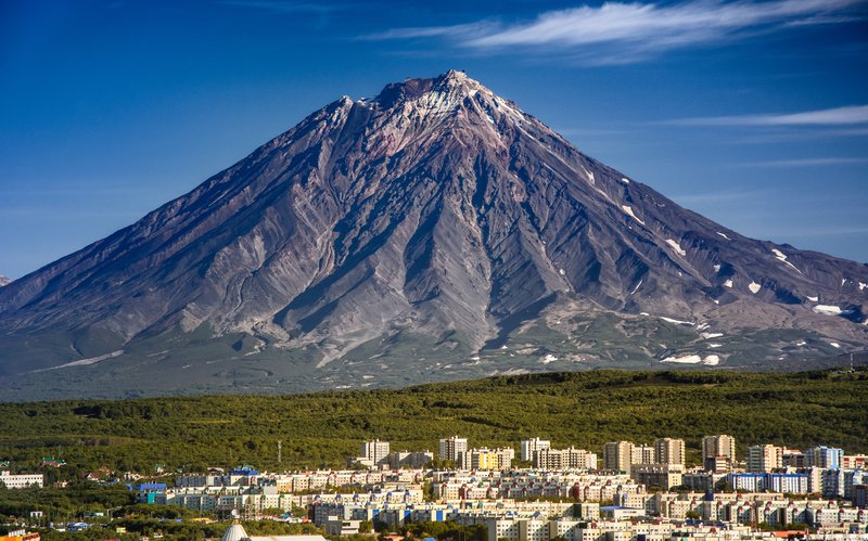Koryaksky volcano, Kamchatka Peninsula