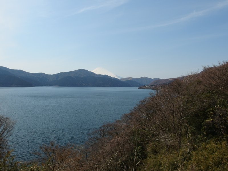 Lake Ashi with Mount Fuji in the distance, Hakone