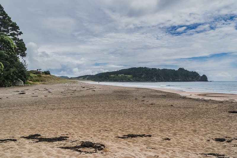 Hot Water Beach on the Coromandel Peninsula, New Zealand