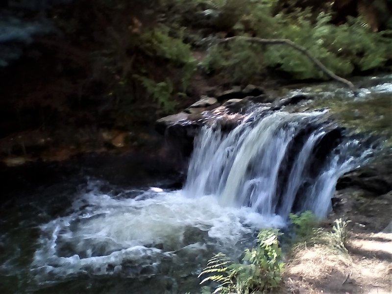 Kerosene Creek geothermal waterfall and pool near Rotorua