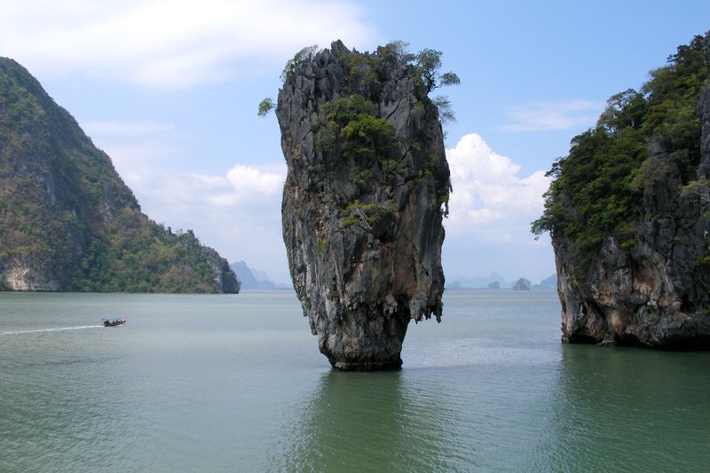 Ko Tapu limestone karst (James Bond Island), Phang Nga Bay