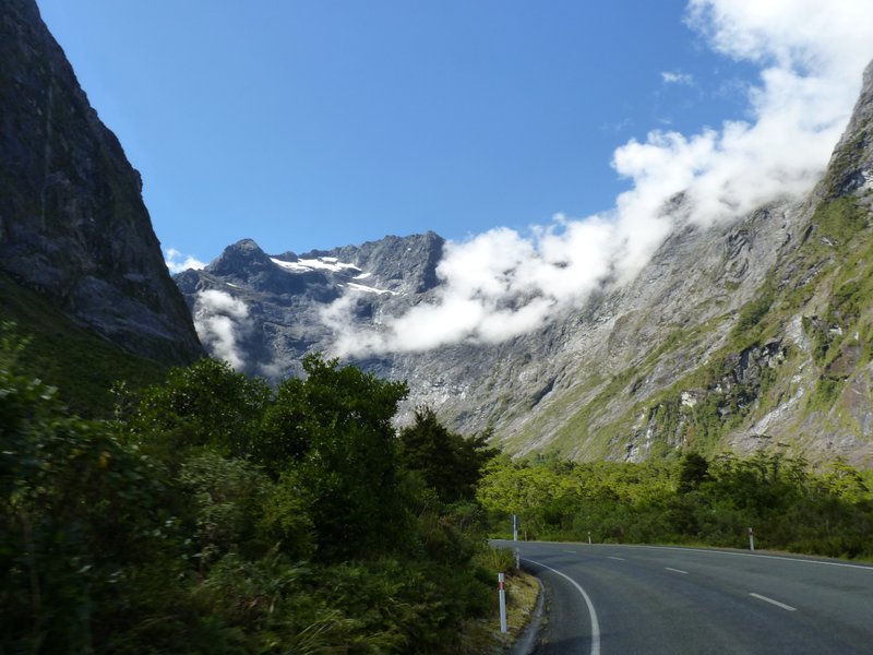 Milford Sound fjord framed by the Southern Alps