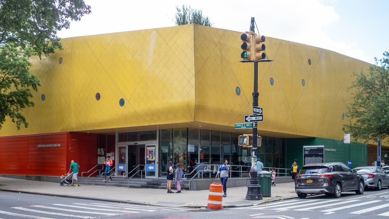 Brooklyn Children's Museum exterior, Crown Heights, New York City