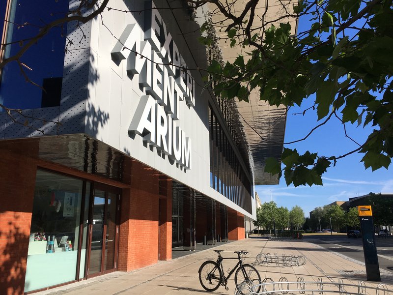 Experimentarium building exterior, Hellerup, Copenhagen