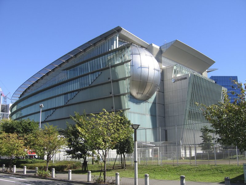 Miraikan science museum building, Odaiba, Tokyo