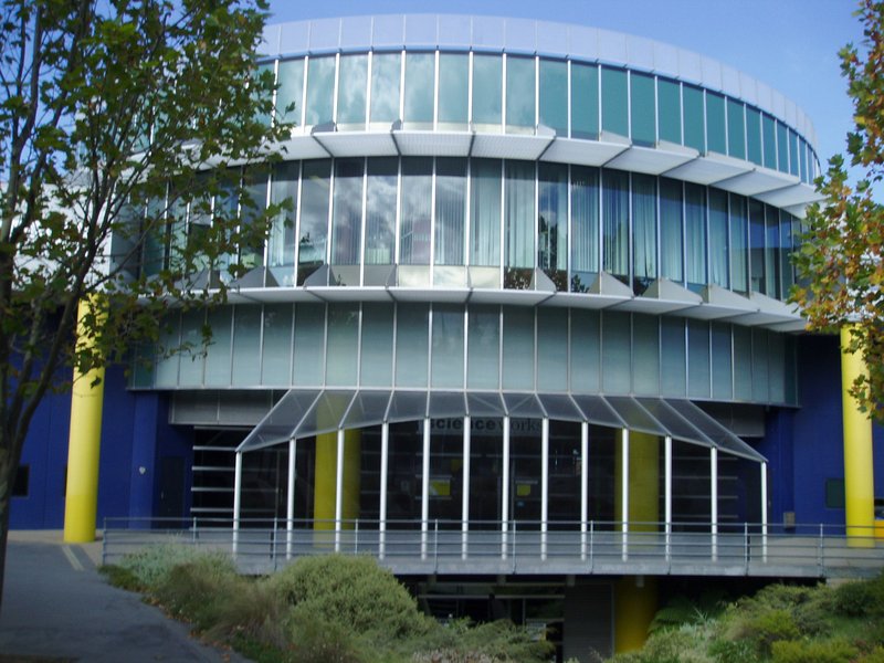 Scienceworks museum entrance, Melbourne