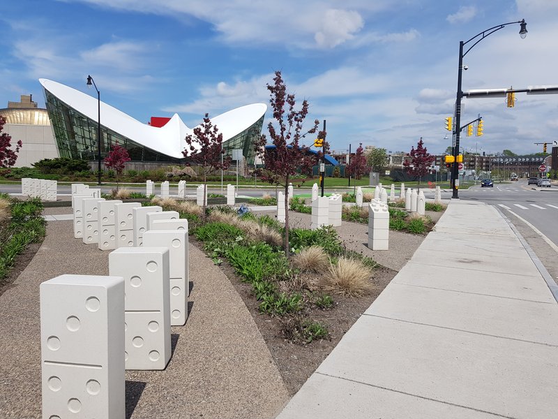 Exterior of The Strong National Museum of Play in Rochester, New York