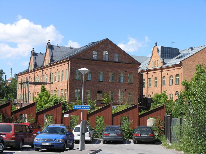 Tom Tits Experiment's red-brick former industrial building in Södertälje