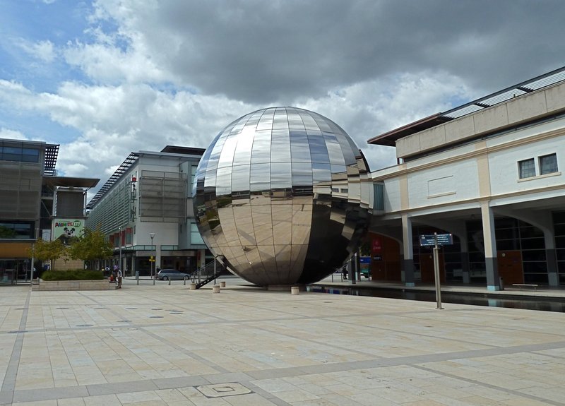 The Planetarium building of We the Curious science centre, Millennium Square, Bristol