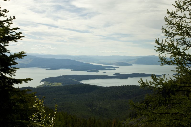 Flathead Lake in northwest Montana