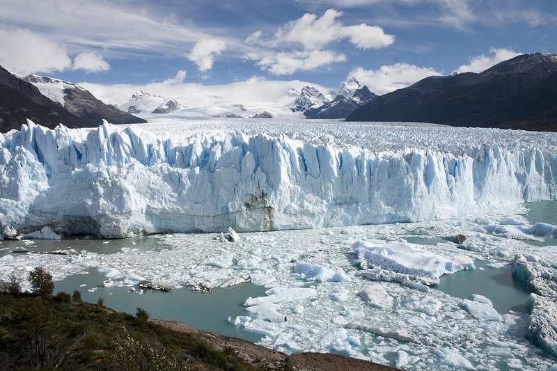 Perito Moreno Glacier meeting Lago Argentino
