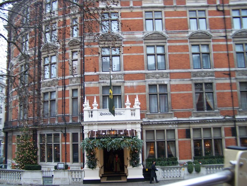 The Connaught hotel, Carlos Place, Mayfair, London