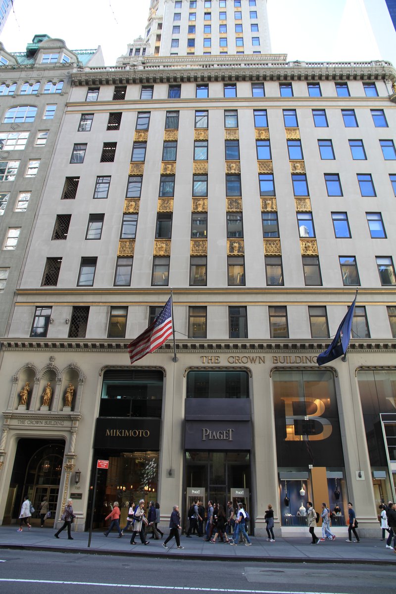 The Crown Building on Fifth Avenue, New York City