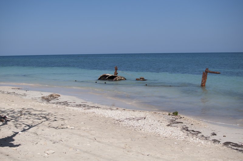 Crystal-clear Caribbean water at Hopewell, Hanover Parish, northwest Jamaica