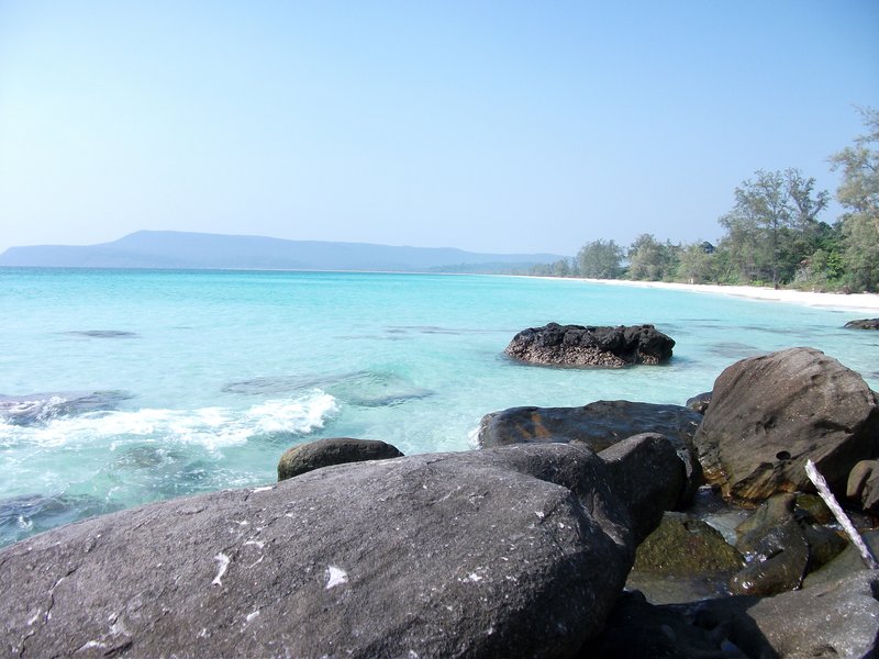 Turquoise bay of Koh Rong, Cambodia