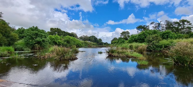 N'wanetsi River winding through the bush in the eastern Kruger National Park, South Africa