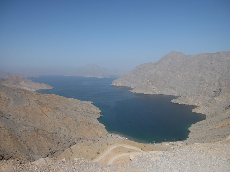 The dramatic khors (fjords) of the Musandam Peninsula, Oman