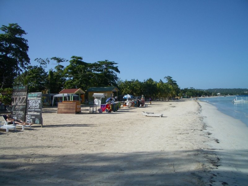 Seven Mile Beach, Negril, Jamaica — long white sand beach along the Caribbean coast