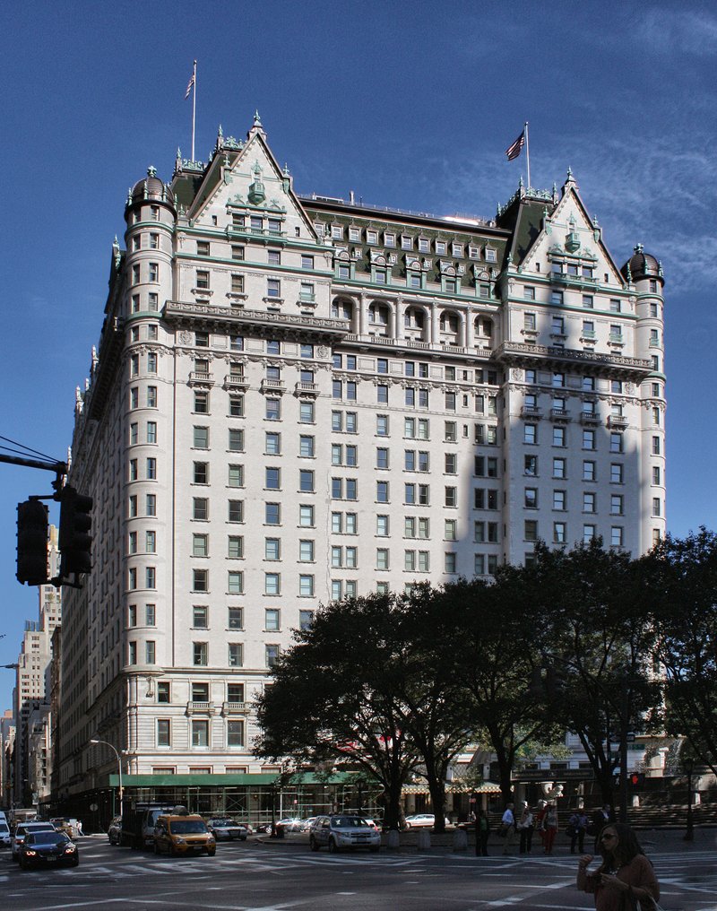The Plaza Hotel, Fifth Avenue at Central Park South, New York