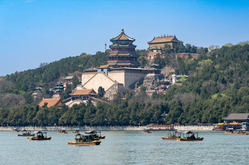 Longevity Hill and Kunming Lake at the Summer Palace, Beijing, China