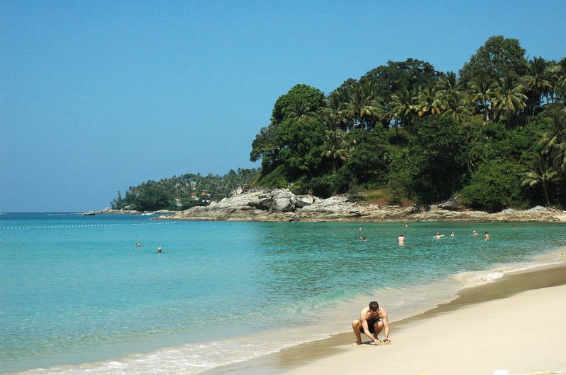 Surin Beach on Phuket's west coast, near Pansea Beach