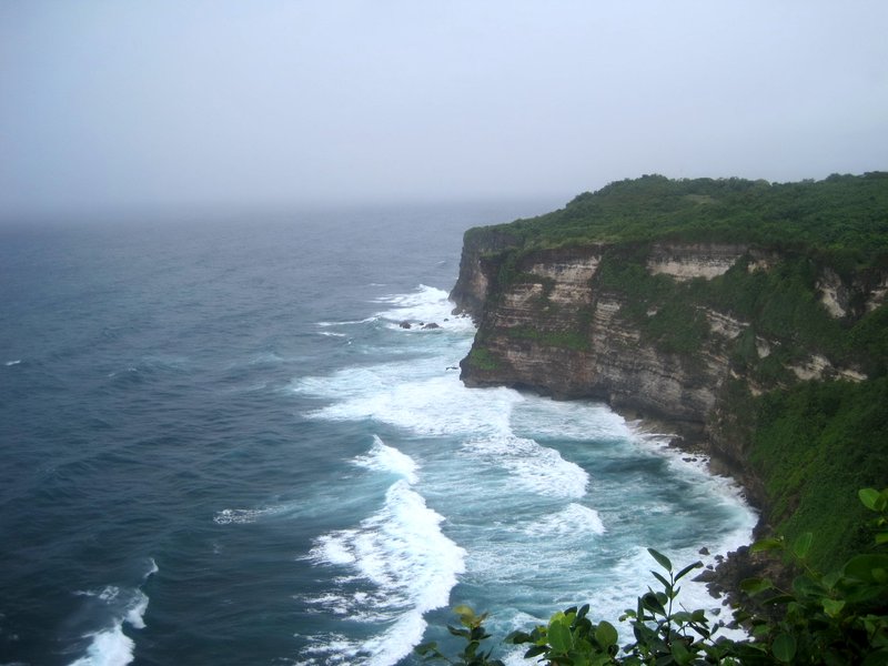 Limestone cliffs of Uluwatu, Bukit Peninsula, Bali