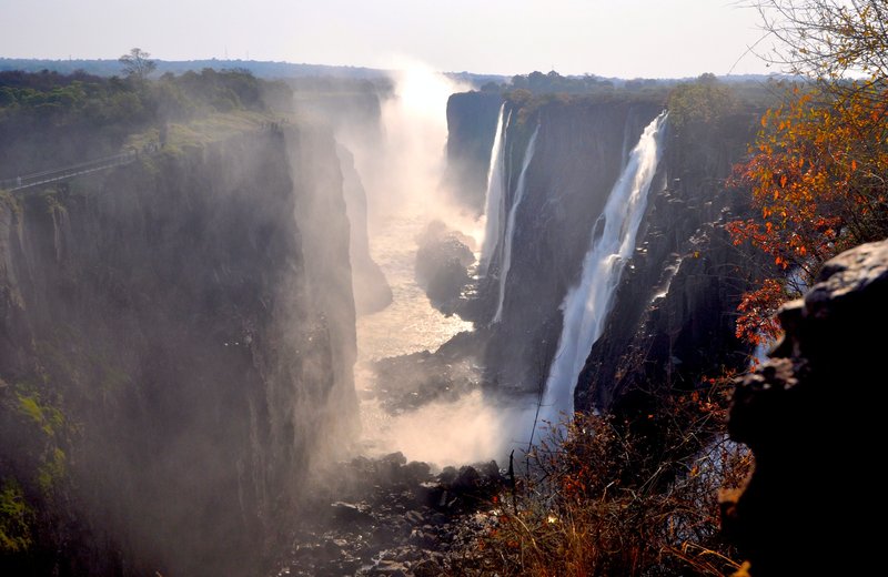 Victoria Falls and the Zambezi River gorge, Zambia