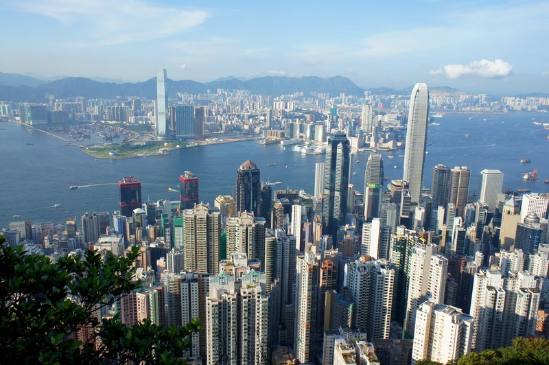 Victoria Harbour and Hong Kong skyline