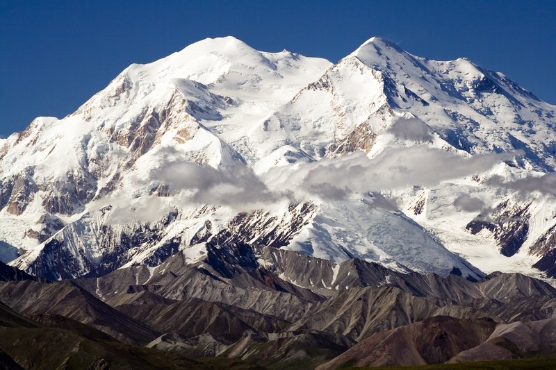 Denali (Mount McKinley) rising over Denali National Park