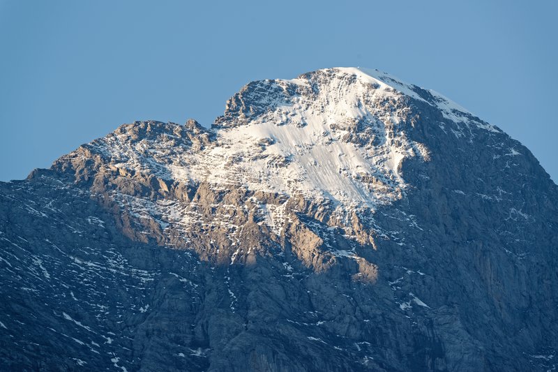 The north face of the Eiger above Grindelwald