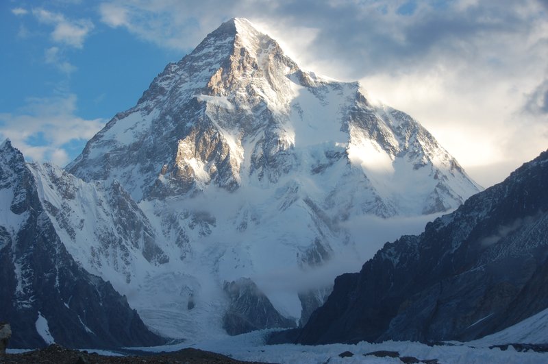 K2, the second-highest mountain in the world, Karakoram Range