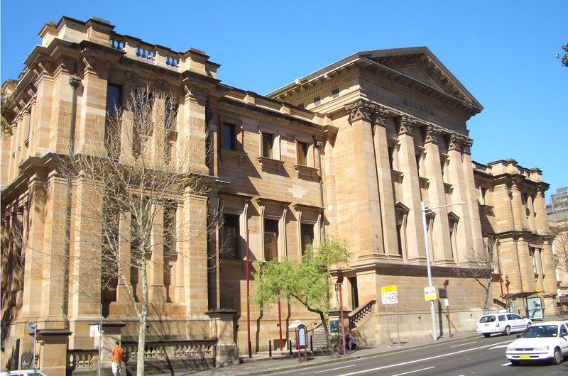Australian Museum building facade in Sydney
