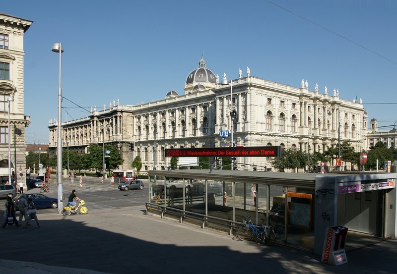 Naturhistorisches Museum Wien exterior in Vienna