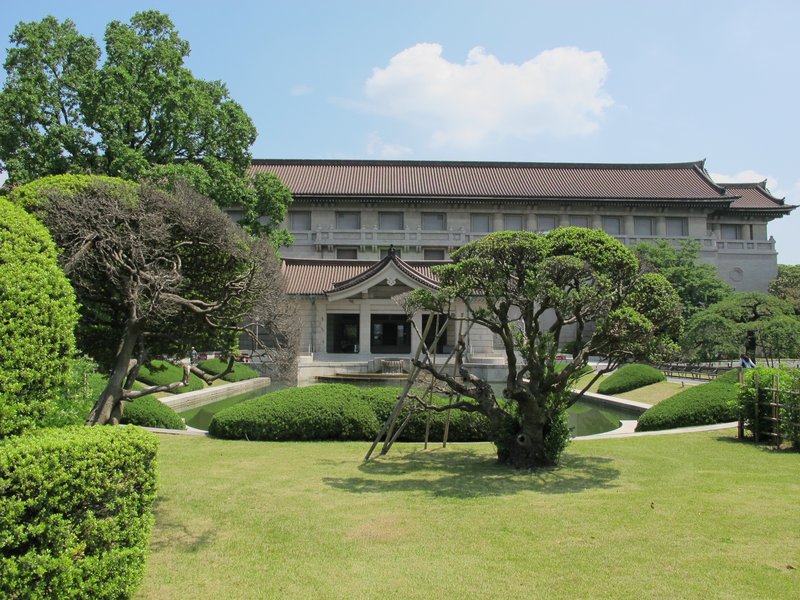 Honkan, the main building of the Tokyo National Museum, Ueno Park