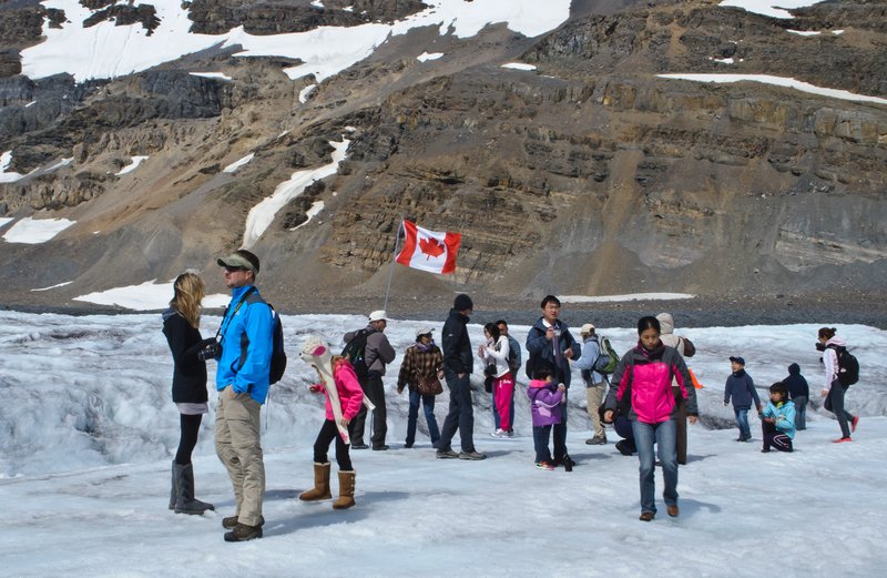 Athabasca Glacier, Columbia Icefield, Jasper National Park