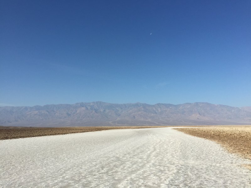 Salt flats at Badwater Basin, Death Valley